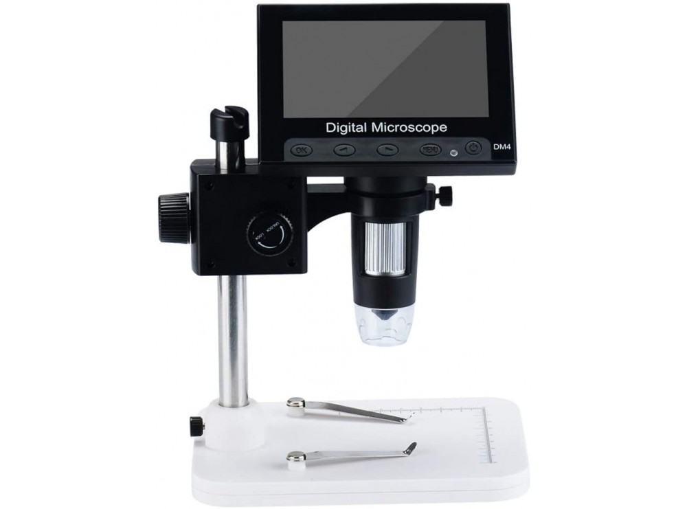 میکروسکوپ دیجیتال 1000X Microscope مدل DM4 با نمایشگر 4.3 اینچی